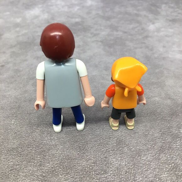 Playmobil Puppet, Child, Man & Stool - Picture 5 of 5
